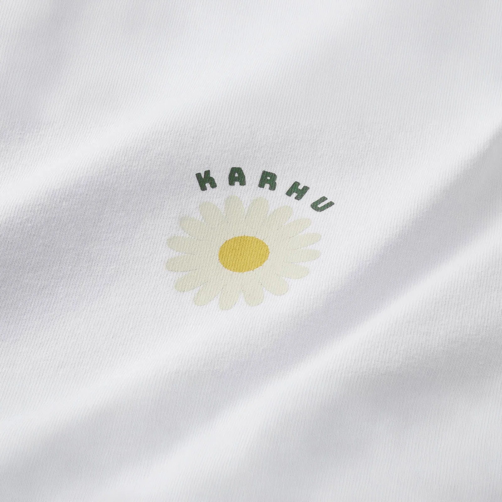 FLOWER BOUQUET T–SHIRT - BRIGHT WHITE / DOUGLAS FIR - Image 3