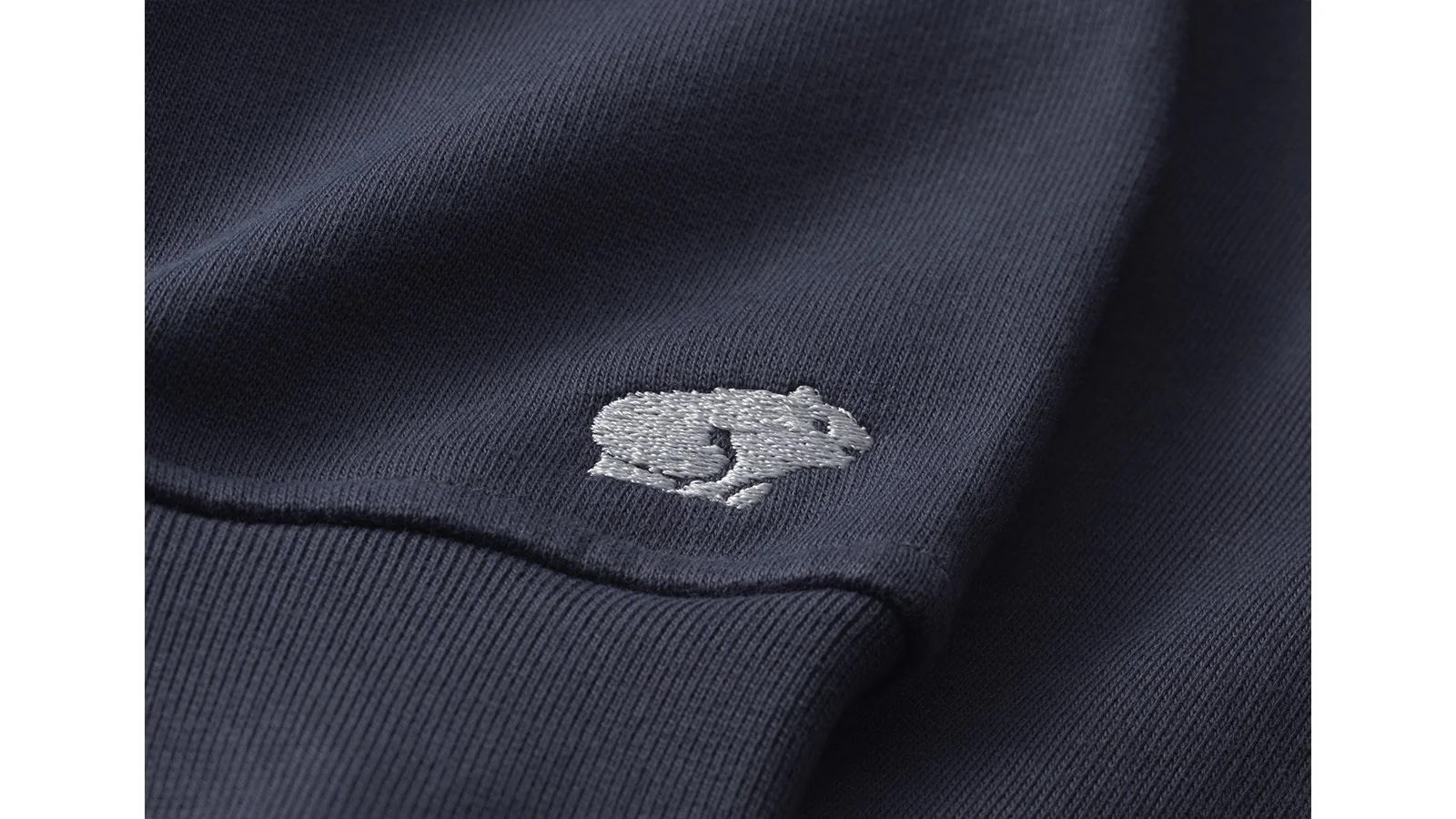 LOGO HOODIE - INDIA INK / FOGGY DEW - Image 4