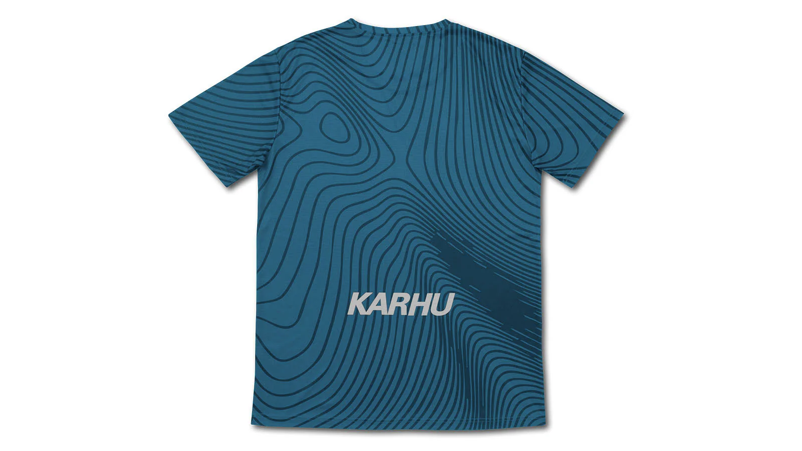 MEN'S RUNNING T–SHIRT - MOROCCAN BLUE / HUMMUS - Image 3
