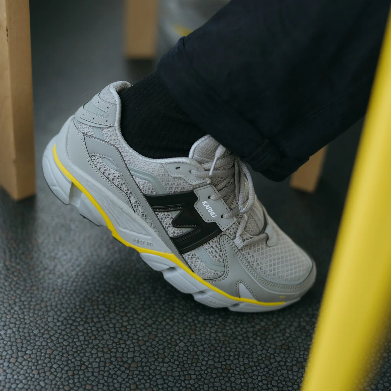 SUPER FULCRUM - GRAY REFLECTIVE / JET BLACK - Image 2