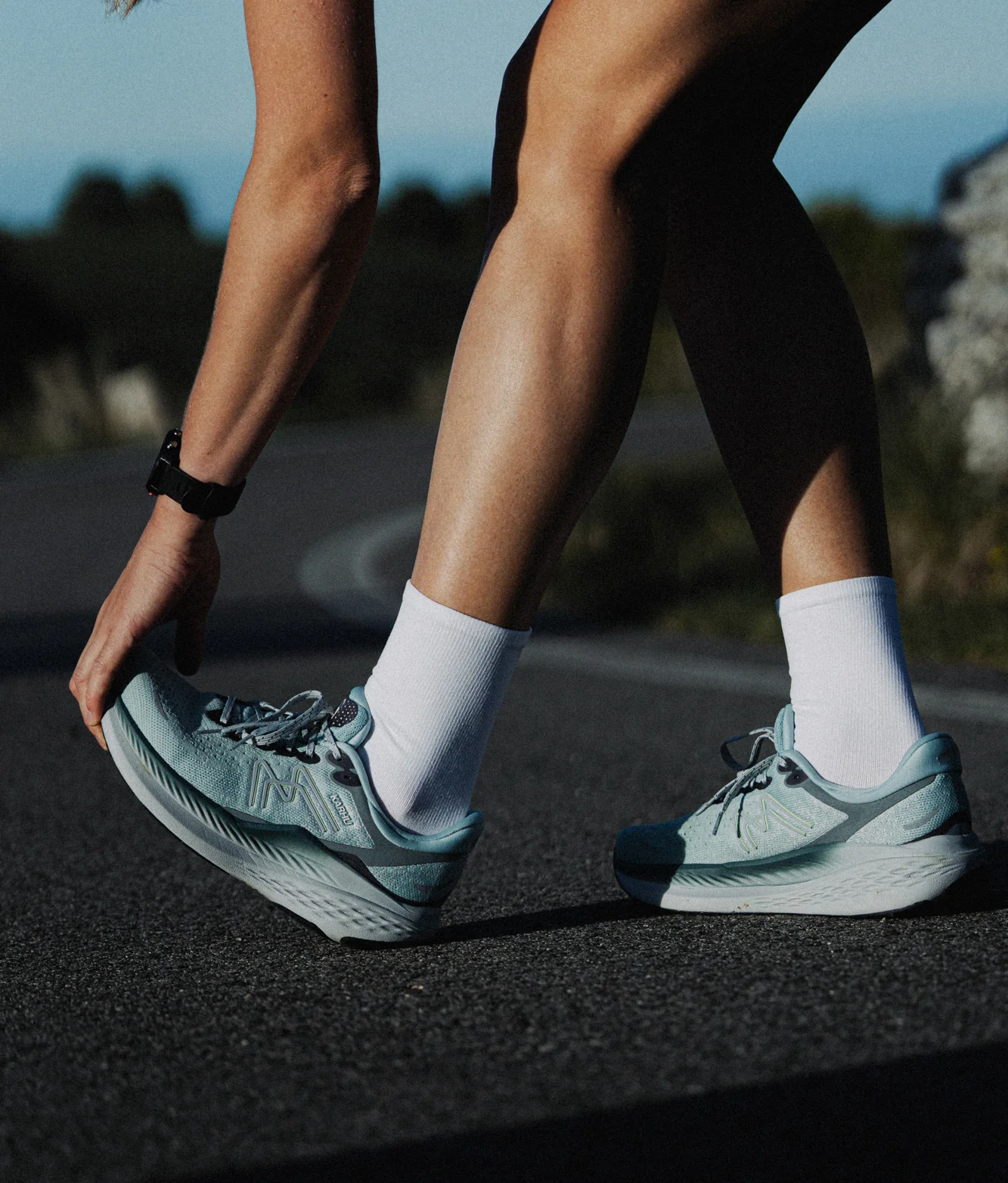 WOMEN'S MESTARI RUN 1.5 - BLUE HAZE / PATINA GREEN - Image 7
