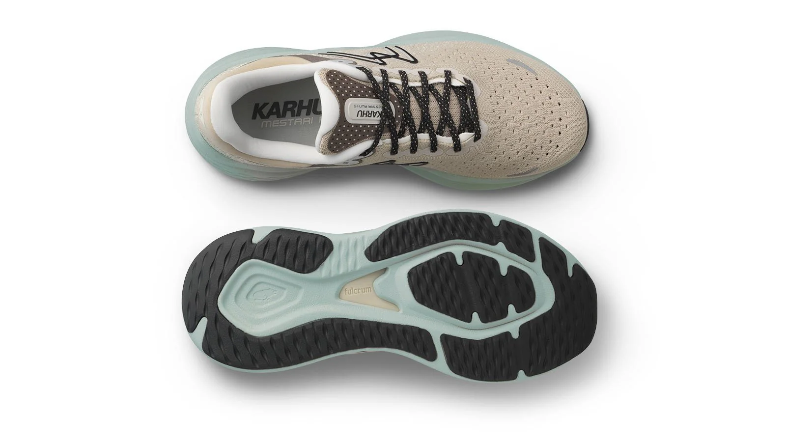 WOMEN'S MESTARI RUN 1.5 - DOESKIN / PALE AQUA - Image 6
