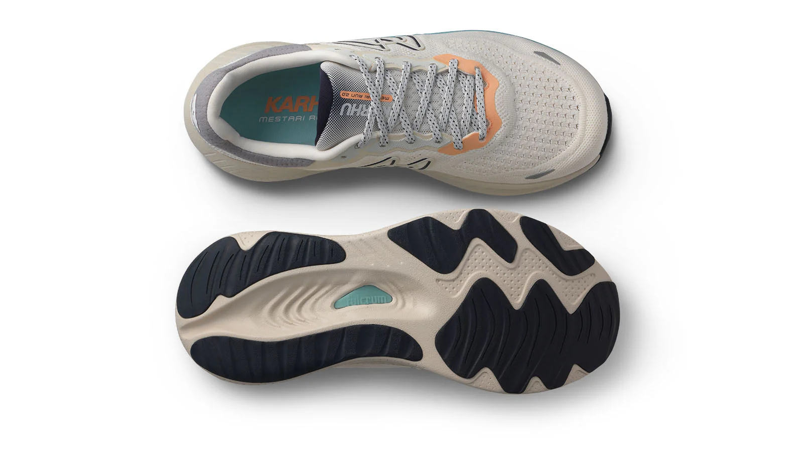 WOMEN'S MESTARI RUN 2.0 - EGRET / PEACH COBBLER - Image 3