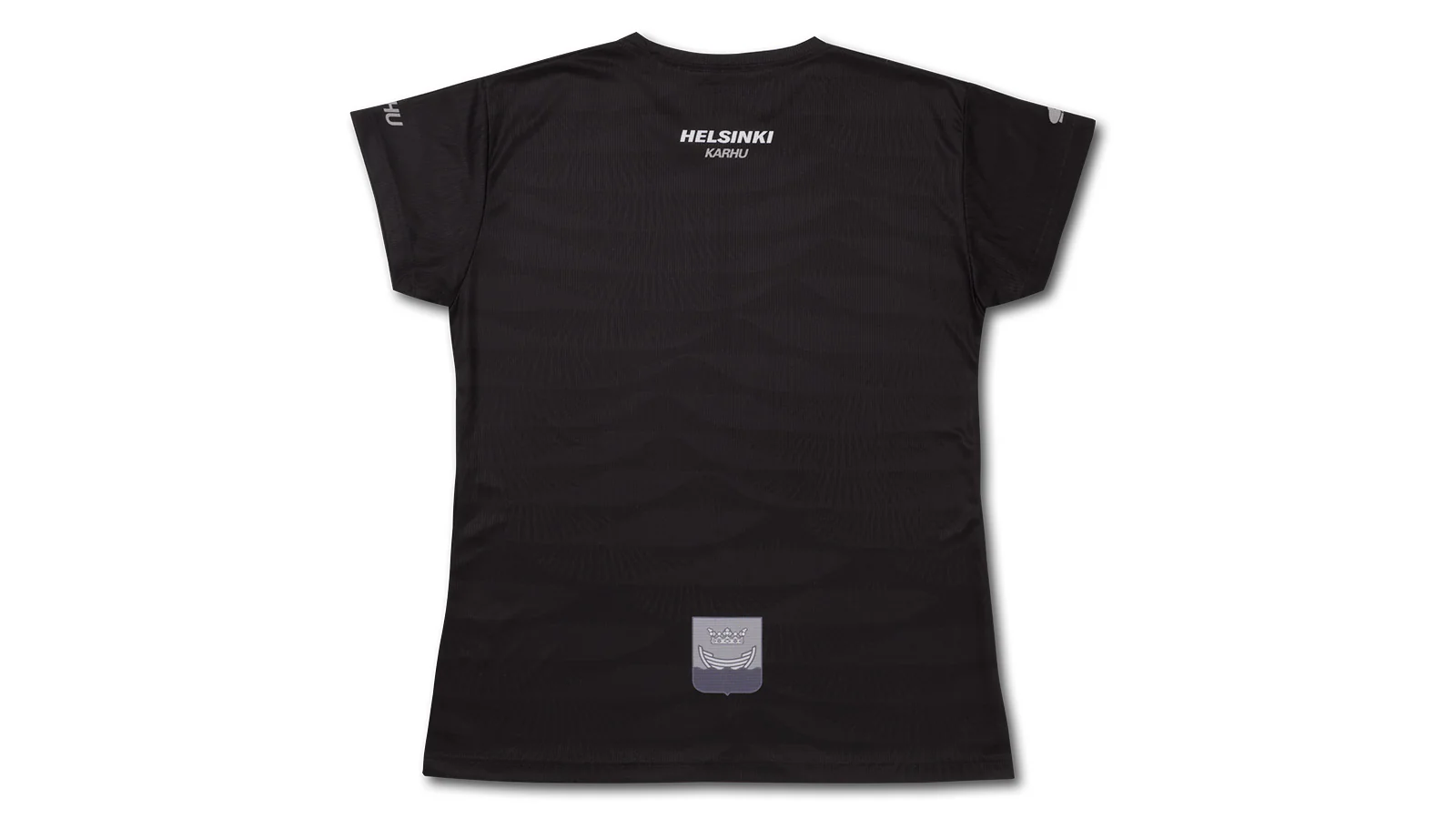 WOMEN'S RUNNING T–SHIRT - WET WEATHER / BLACK - Image 3