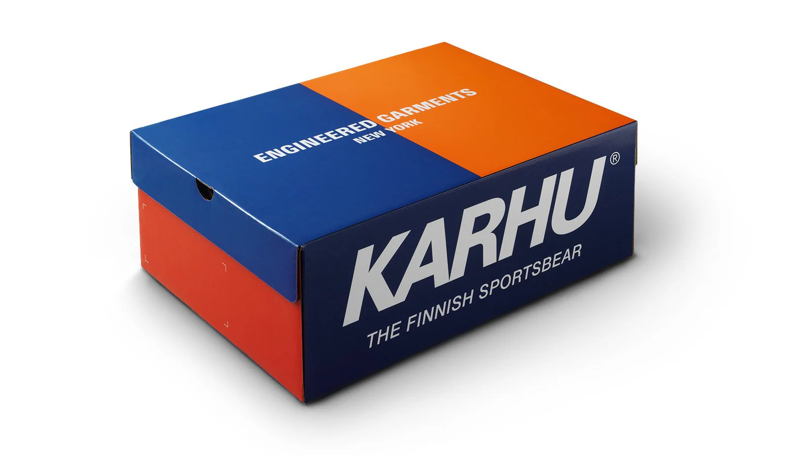 KARHU X ENGINEERED GARMENTS MESTARI SPRINT - CLASSIC BLUE / JAFFA ORANGE - Image 13