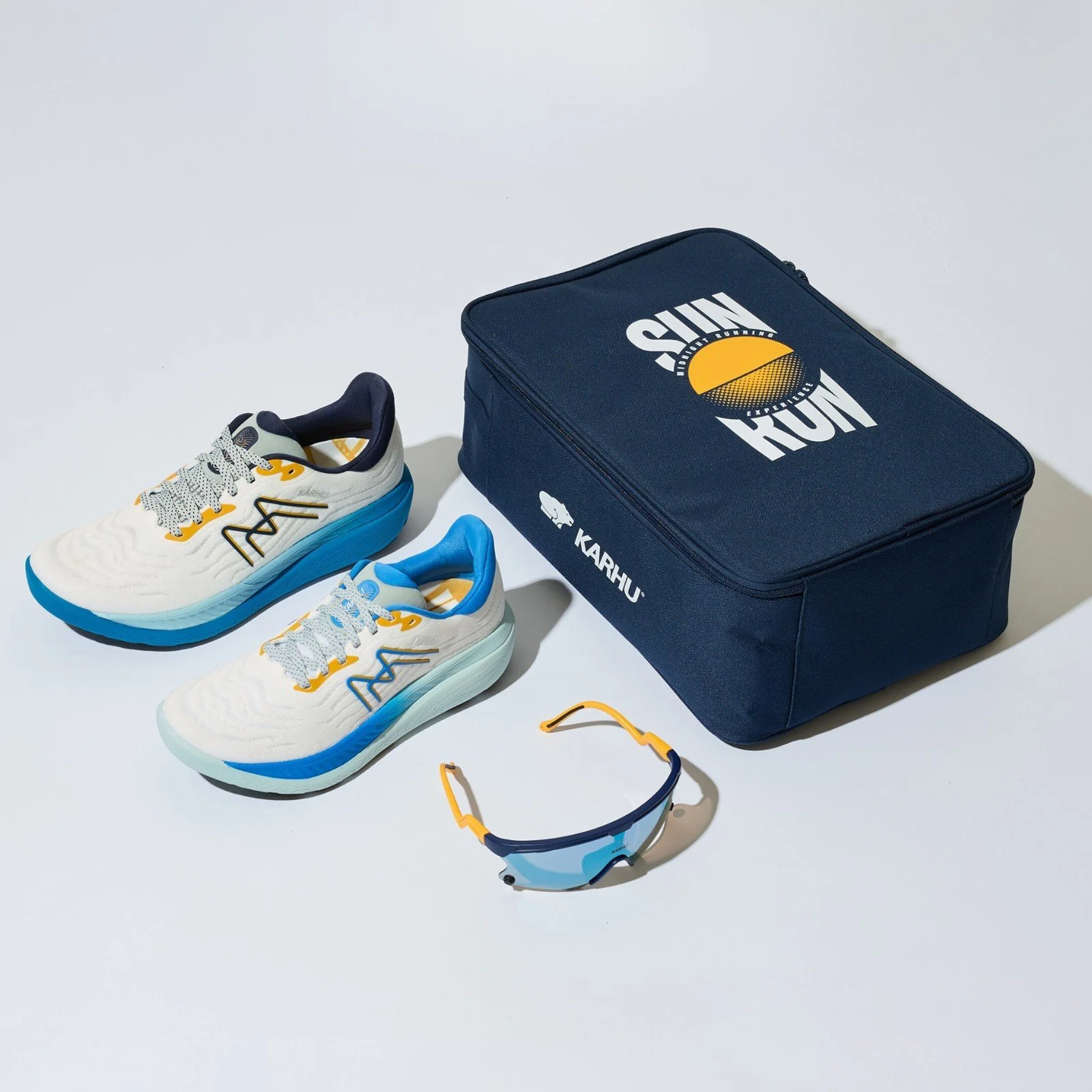 MEN'S IKONI 3.0 SUN RUN - WHITE / MOOD INDIGO - Image 3