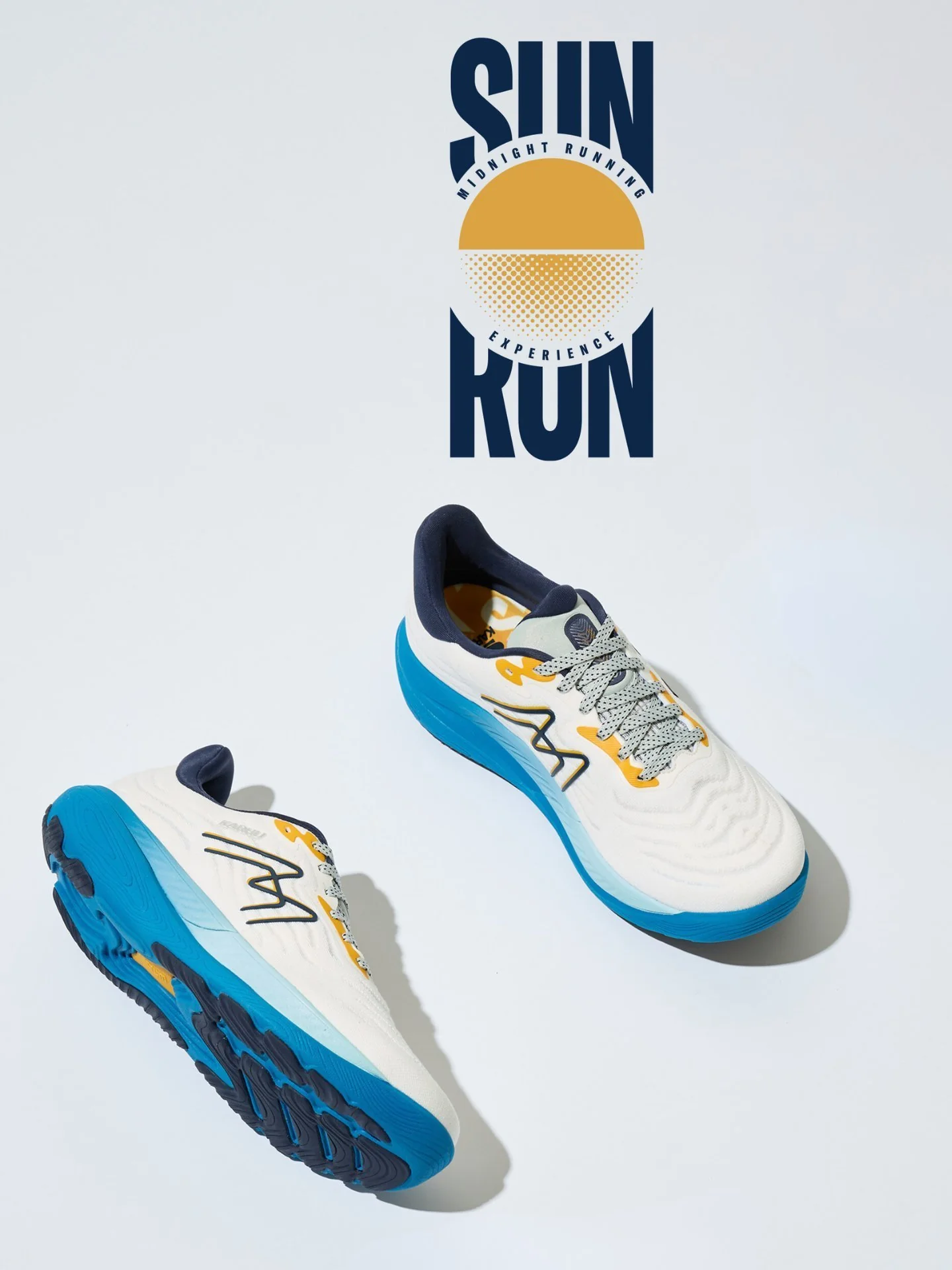 MEN'S IKONI 3.0 SUN RUN - WHITE / MOOD INDIGO - Image 9