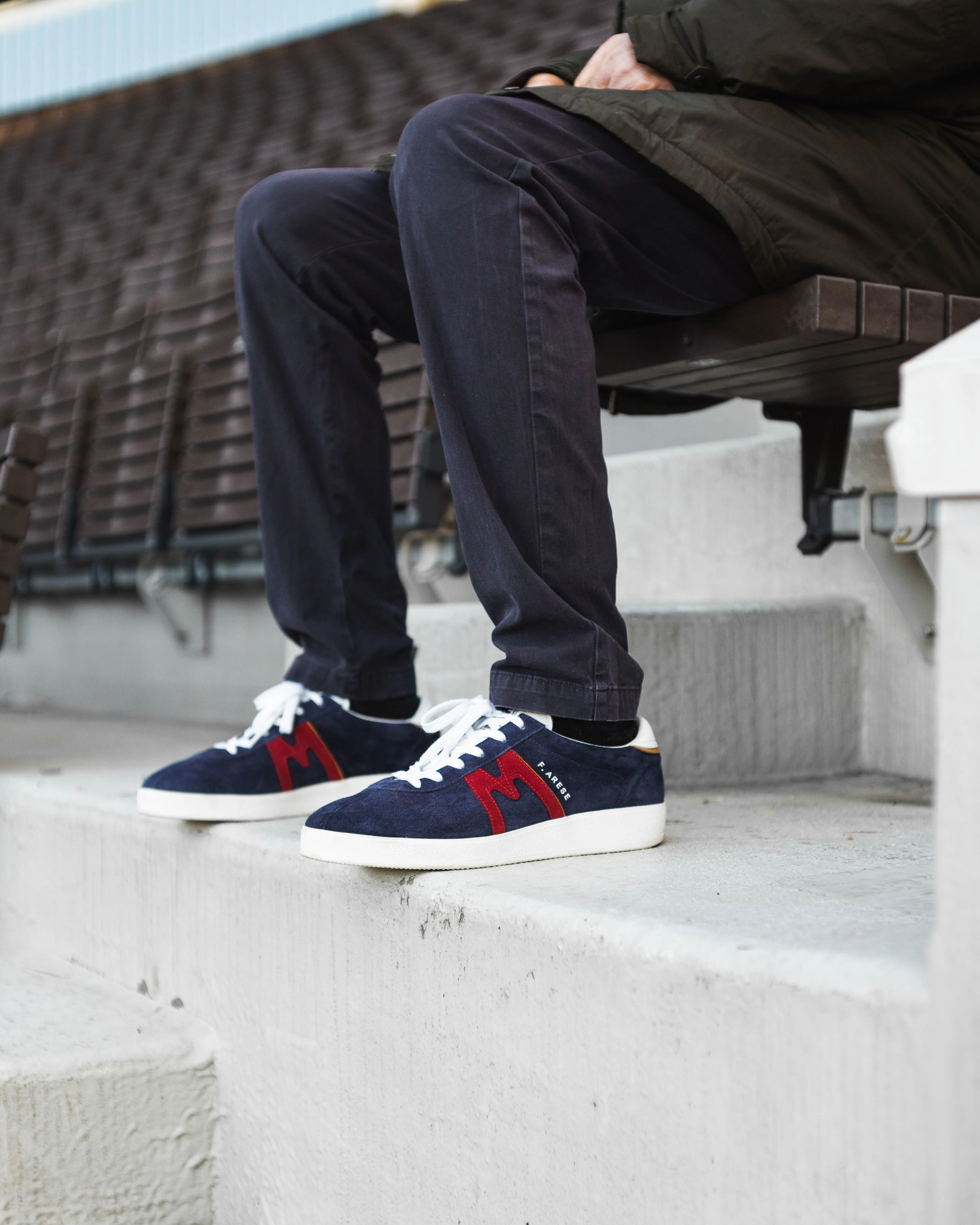 TRAMPAS ''FRANCO ARESE'' - BLUE / CHERRY - Image 12