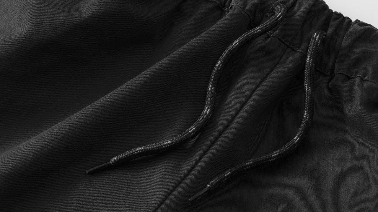 TRAMPAS SHORTS - BLACK / FOGGY DEW - Image 4