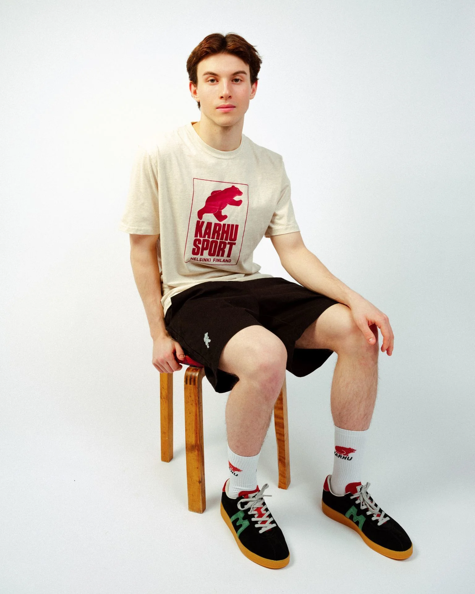 TRAMPAS SHORTS - BLACK / FOGGY DEW - Image 5